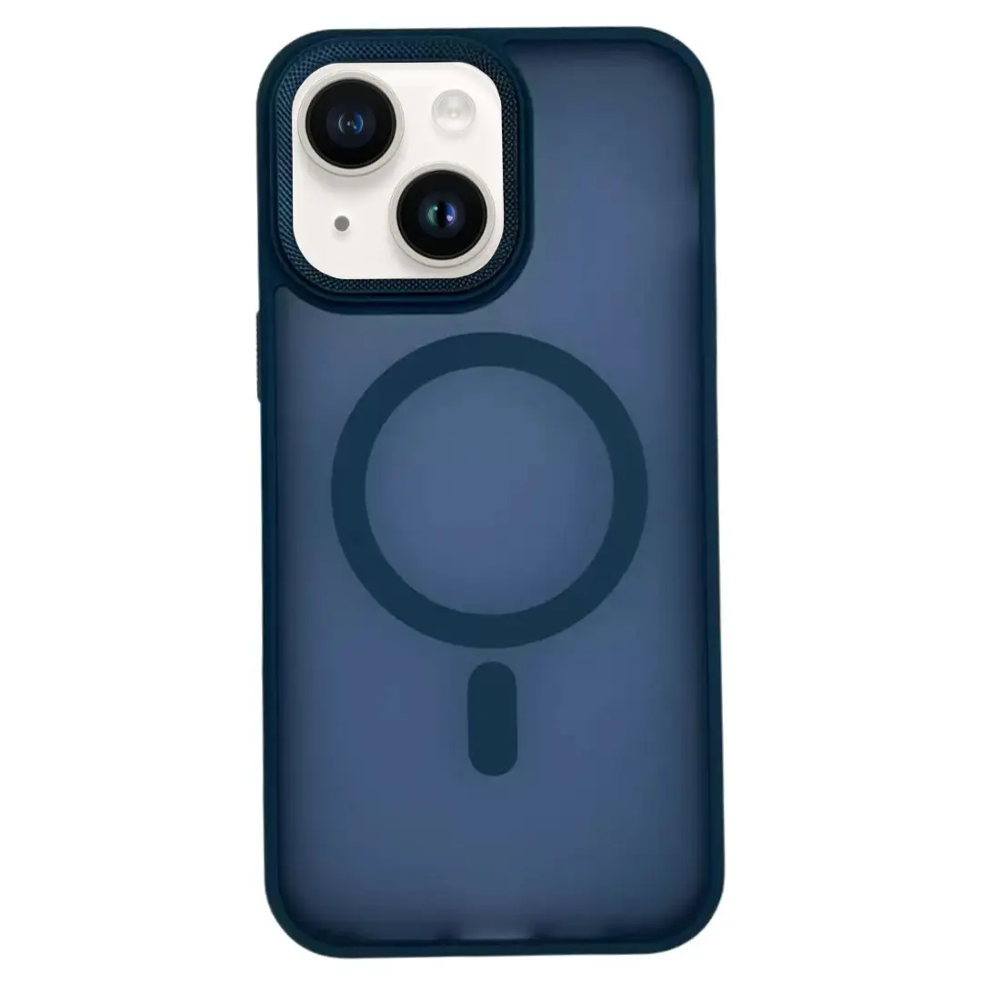 iPhone 15 Plus/iPhone 14 Plus MagSafe Cam Smoke Twotone Eco Royal Blue